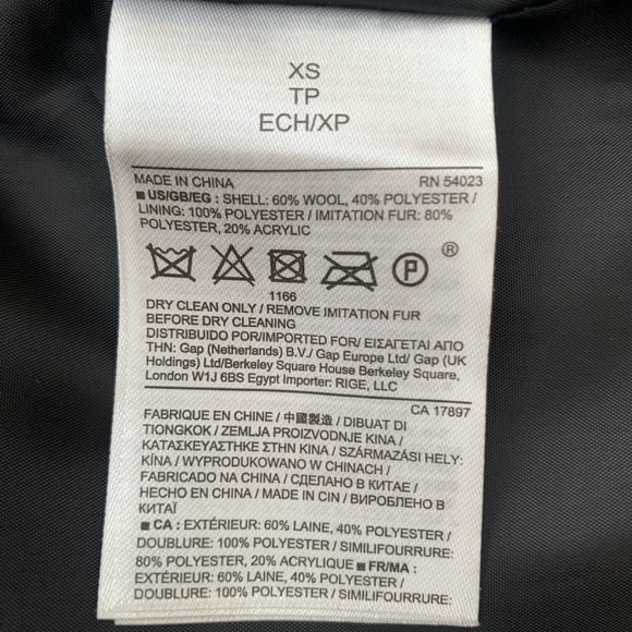 Banana Republic black jacket with side pocket new without tag - Picture 5 of 5